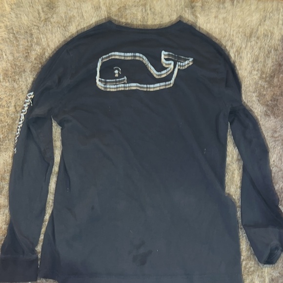 vineyard vines navy blue long sleeve - Picture 4 of 4
